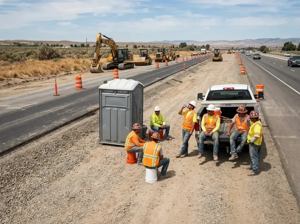 highway-road-construction-crew-007 — frequently asked questions, Porta Potty and Restroom Rentals in Evergreen, AL